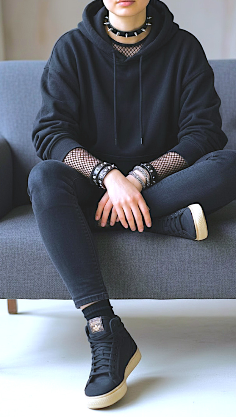 Adidas Originals Nizza Hi Platform Shoes Black Canvas with Leopard Detail